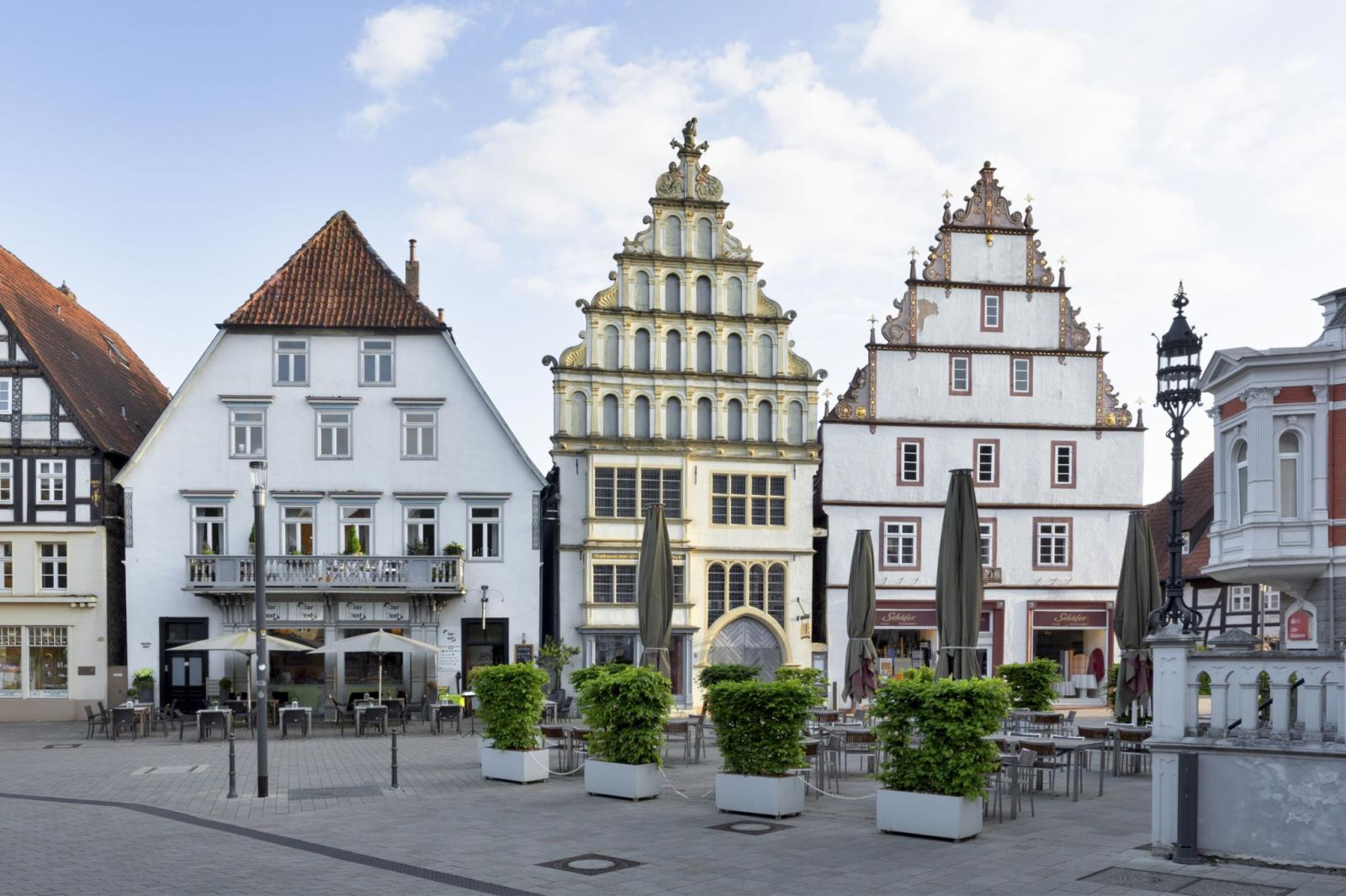 Bürgermeisterhäuser Bad Salzuflen am Marktplatz