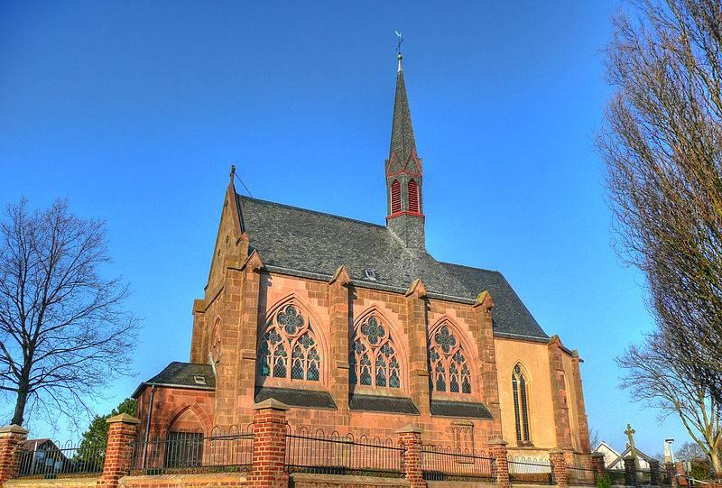 Südfassade St. Mariä Heimsuchung