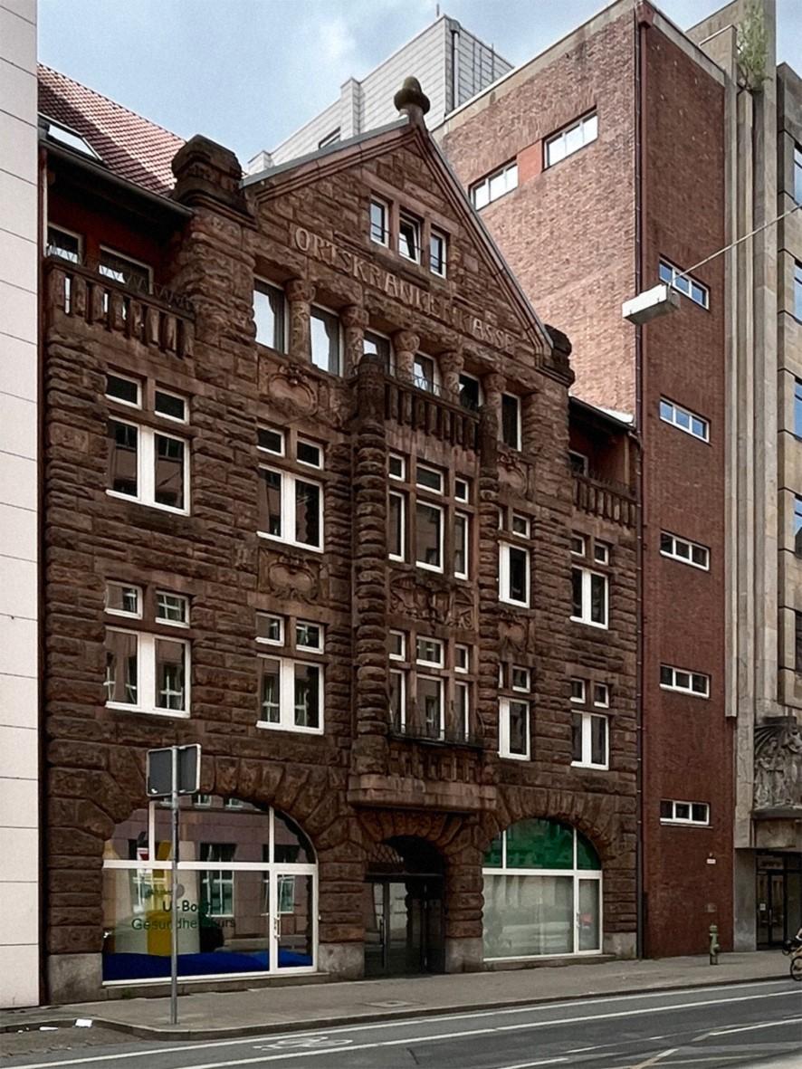Altbau der Allgemeinen Ortskrankenkasse