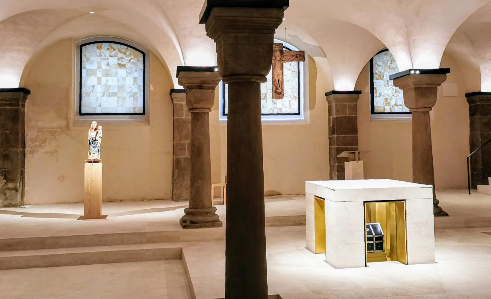 Altar in der Krypta