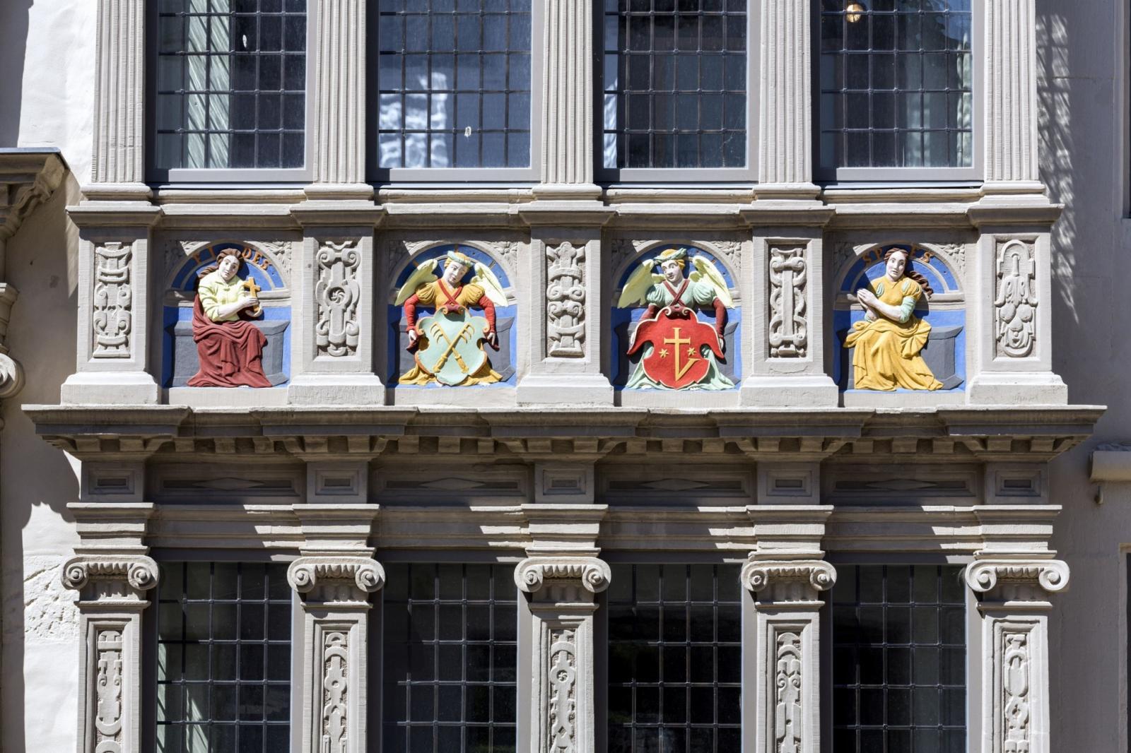 Detailansicht Fassadengliederung