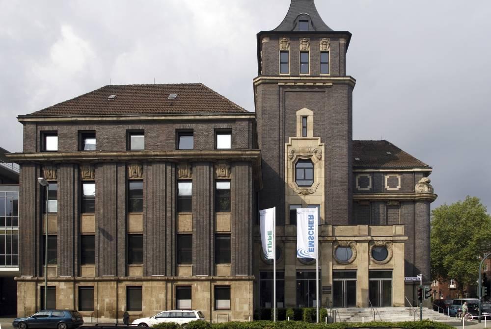 Fassadenansicht Verwaltungsgebäude