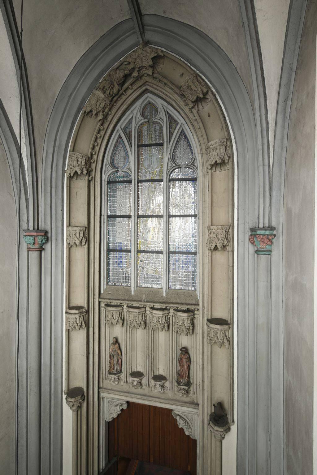 Innenansicht dreibahniges Fenster