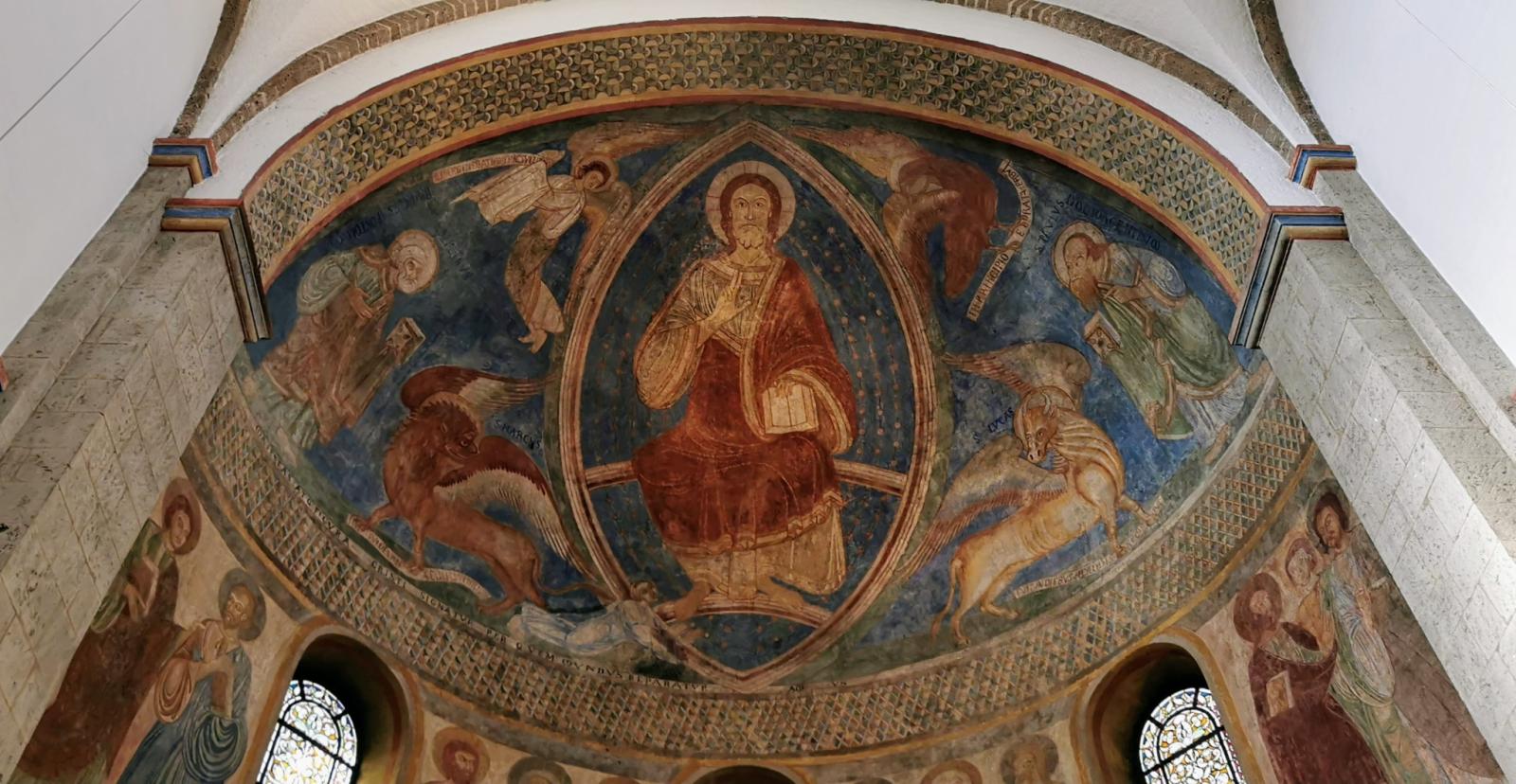 Majestas Domini in der Apsis