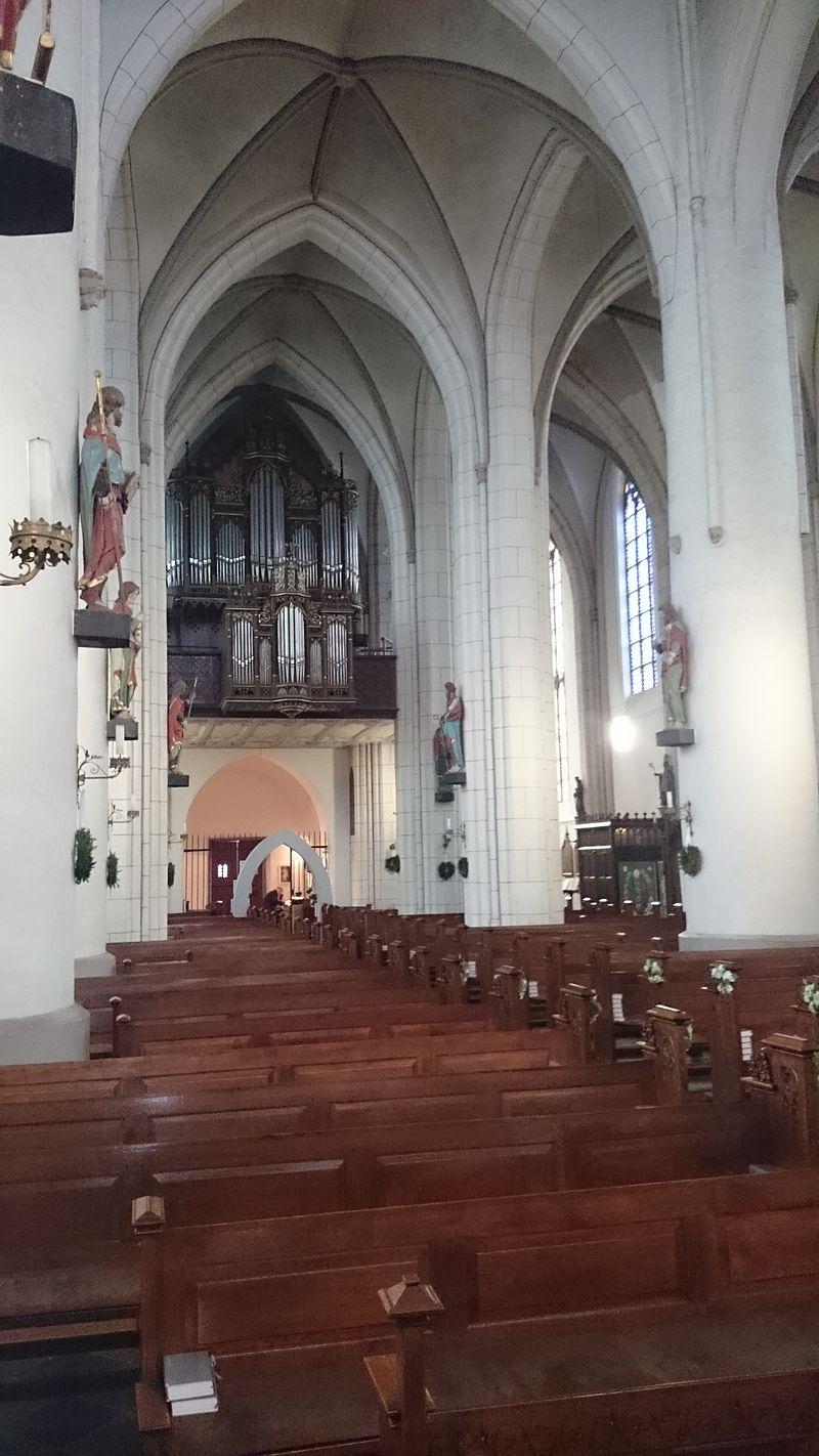 Blick zur Orgel