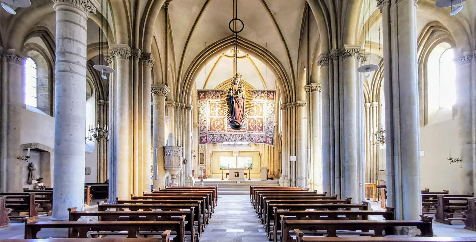 Blick Richtung Osten zum Chor