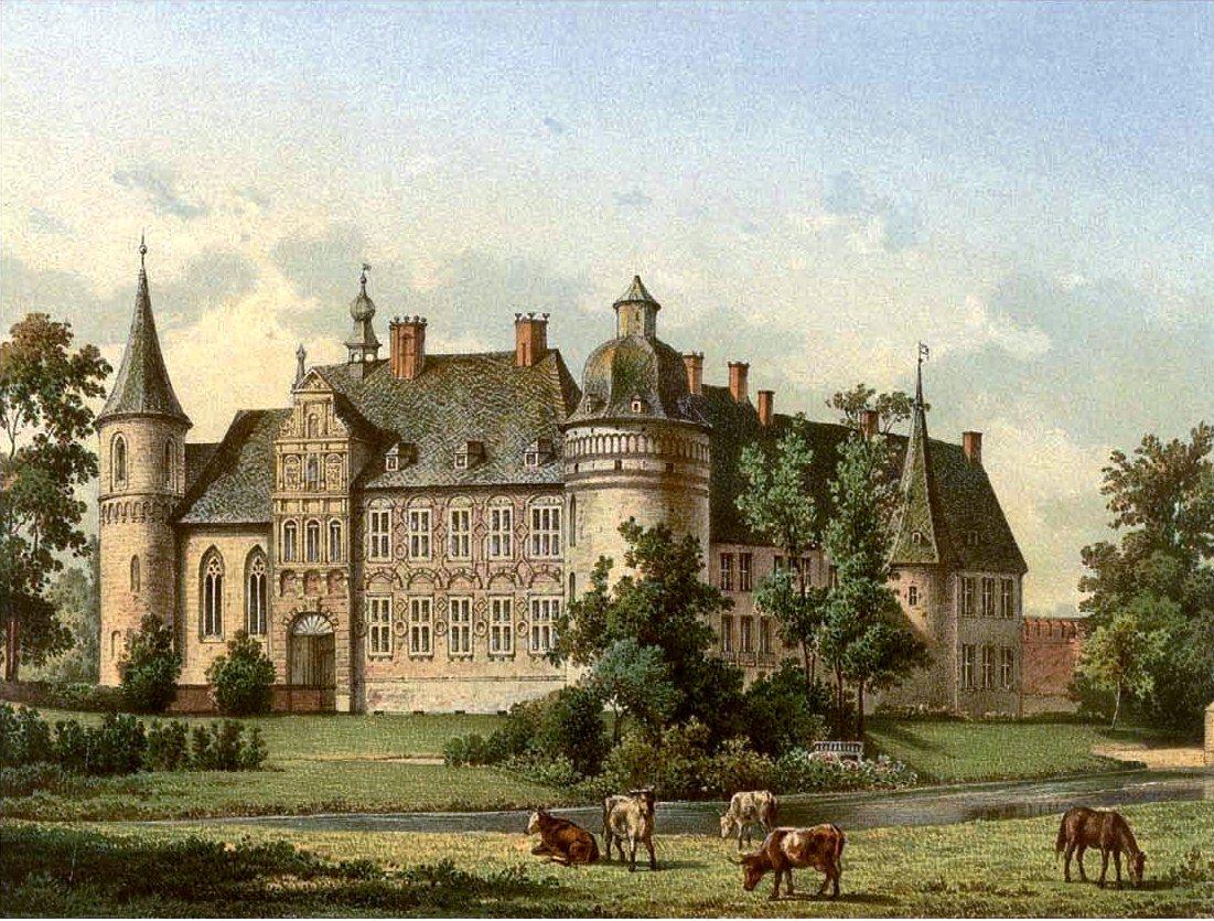 Lithografie aus dem 19. Jahrhundert