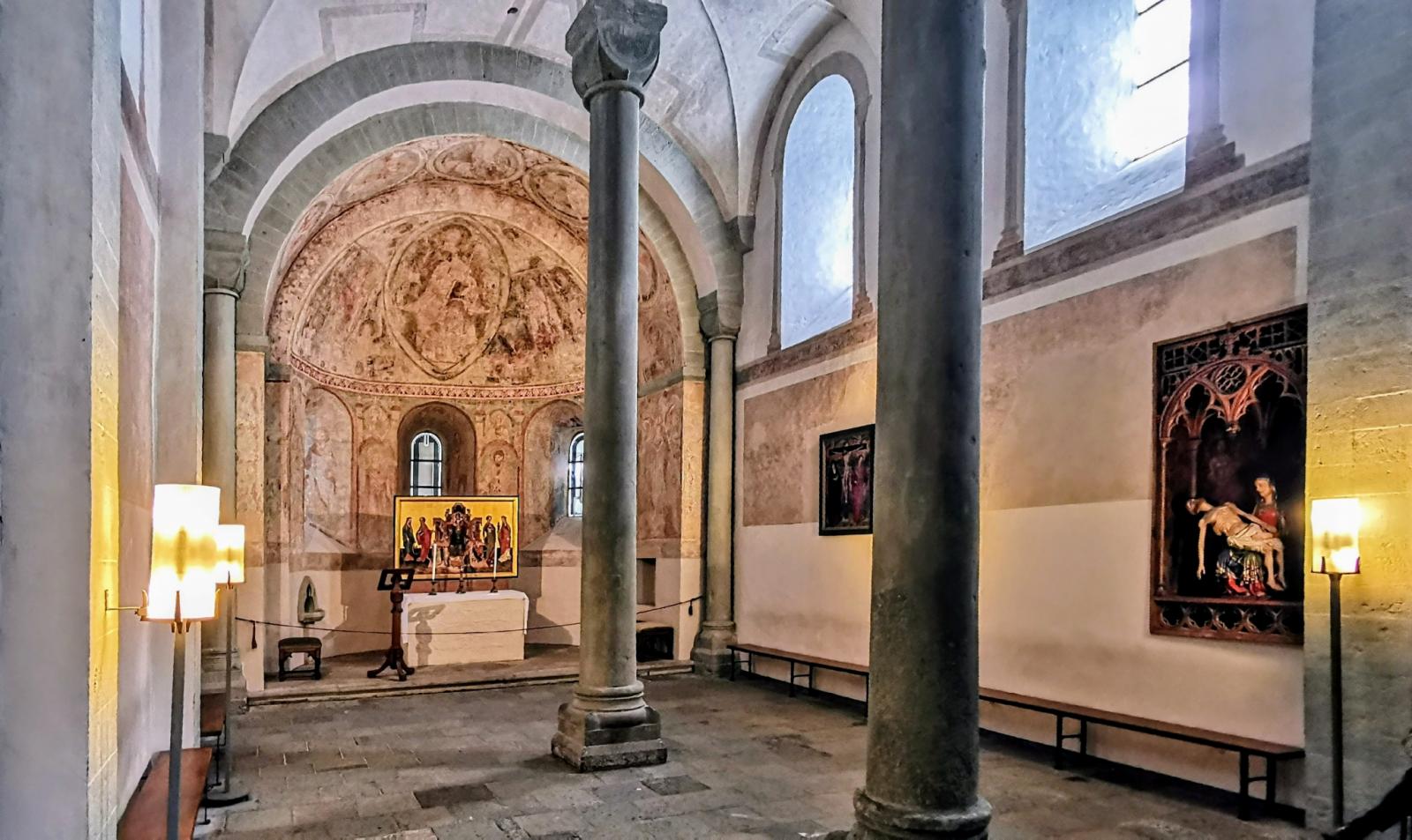 Innenraum St. Nikolai-Kapelle, Blick nach Osten