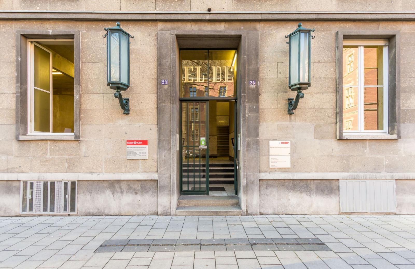 Eingang NS-Dokumentationszentrum