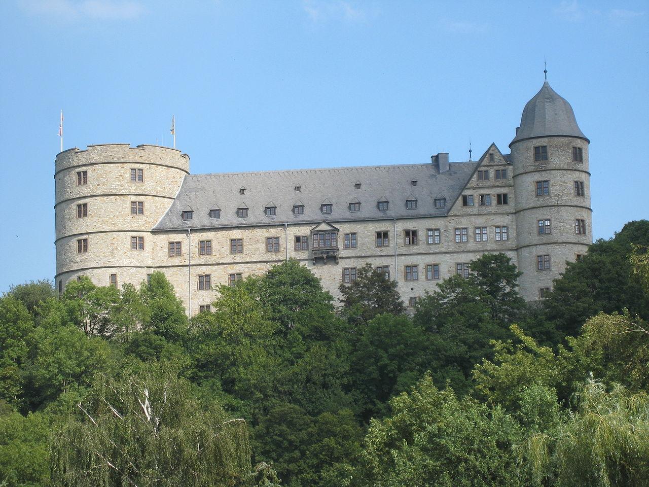 Wewelsburg in Büren, Ostansicht