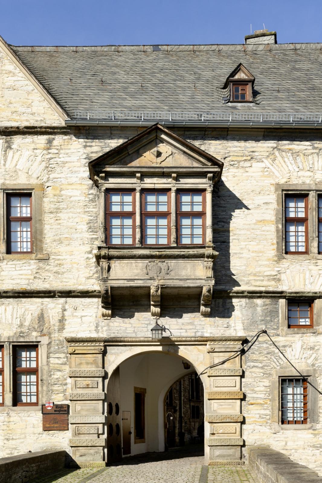 Tordurchfahrt am Ostflügel der Wewelsburg