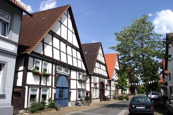 Häuserfassaden in der Hinteren Straße