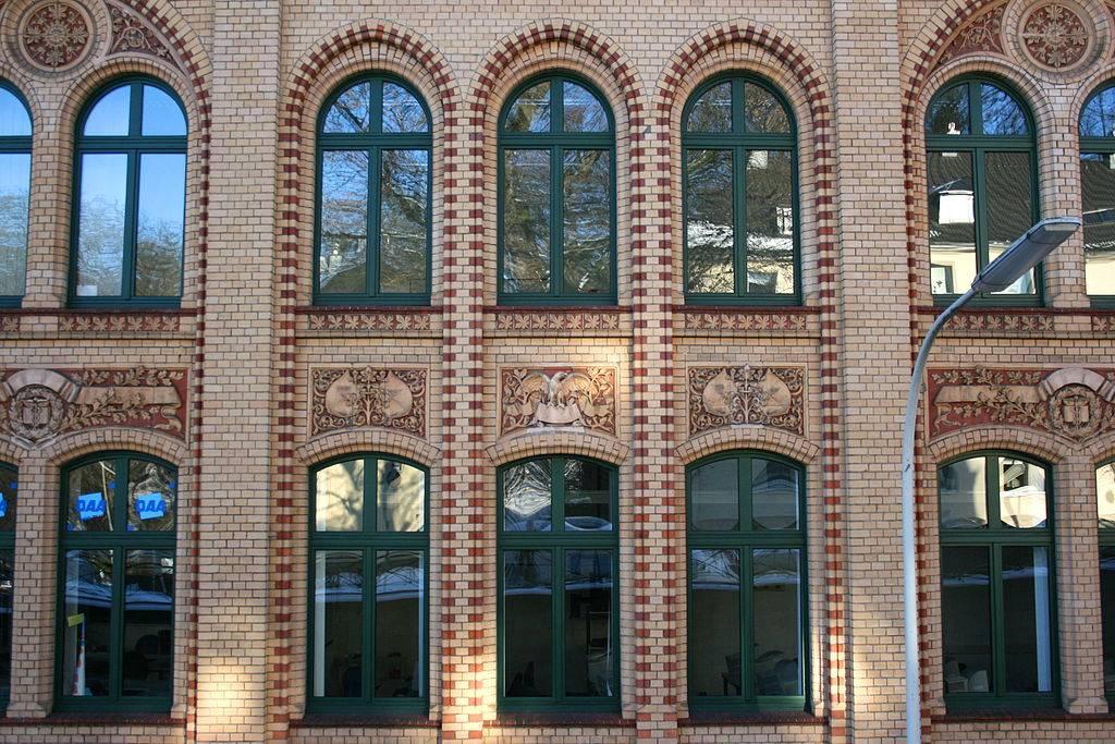 Fassadengestaltung Zwirnerei Hebebrand