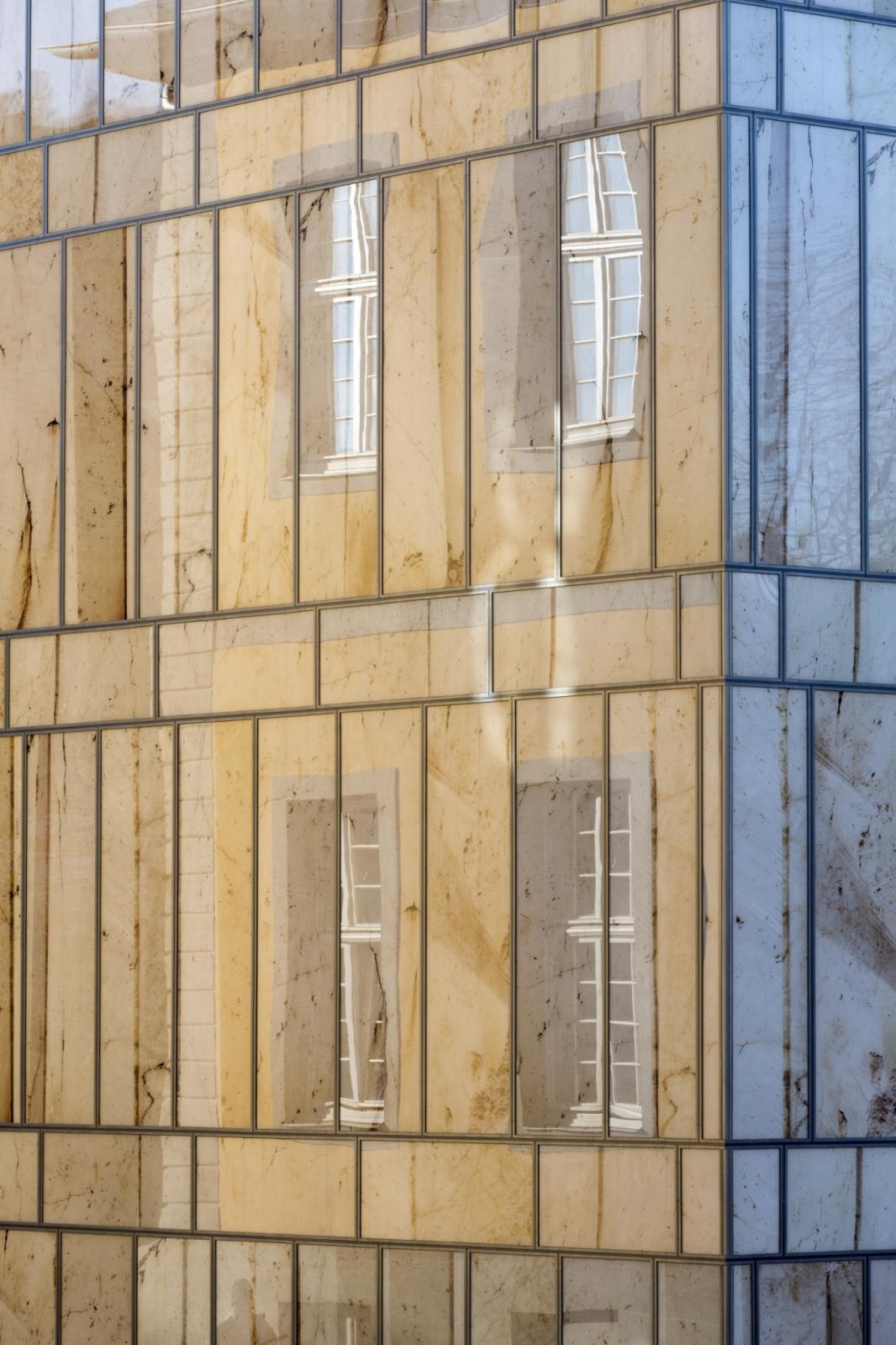 Detail der Fassade