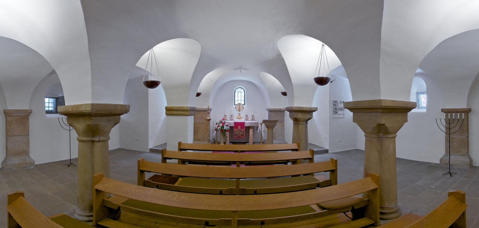 Krypta der Abdinghofkirche 