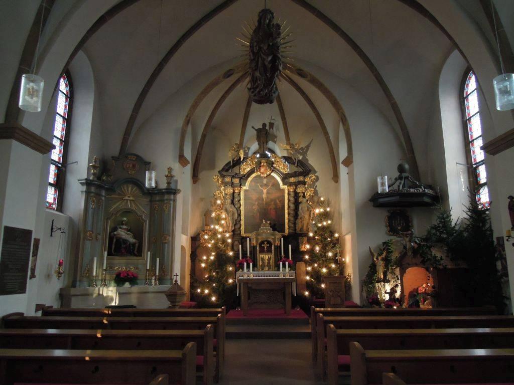 Innenansicht St. Johannes Evangelist 