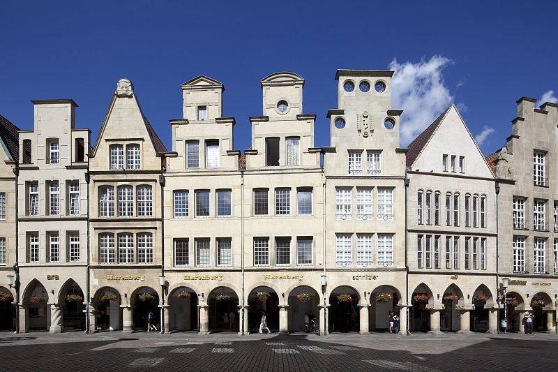Häuserfront am Prinzipalmarkt