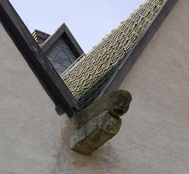 Detail mit Wasserspeier