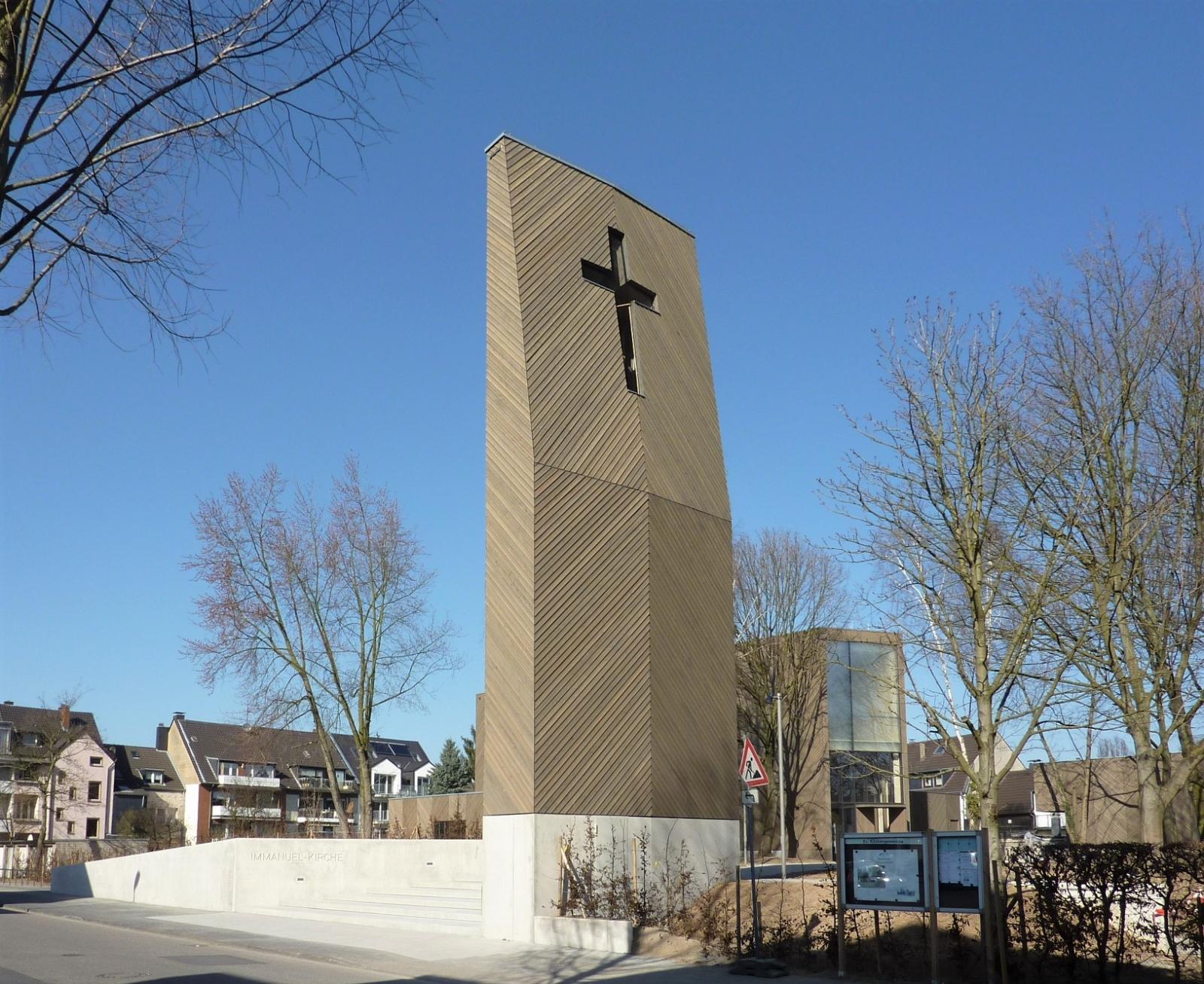Freistehender Glockenturm der Immanuelkirche in Köln