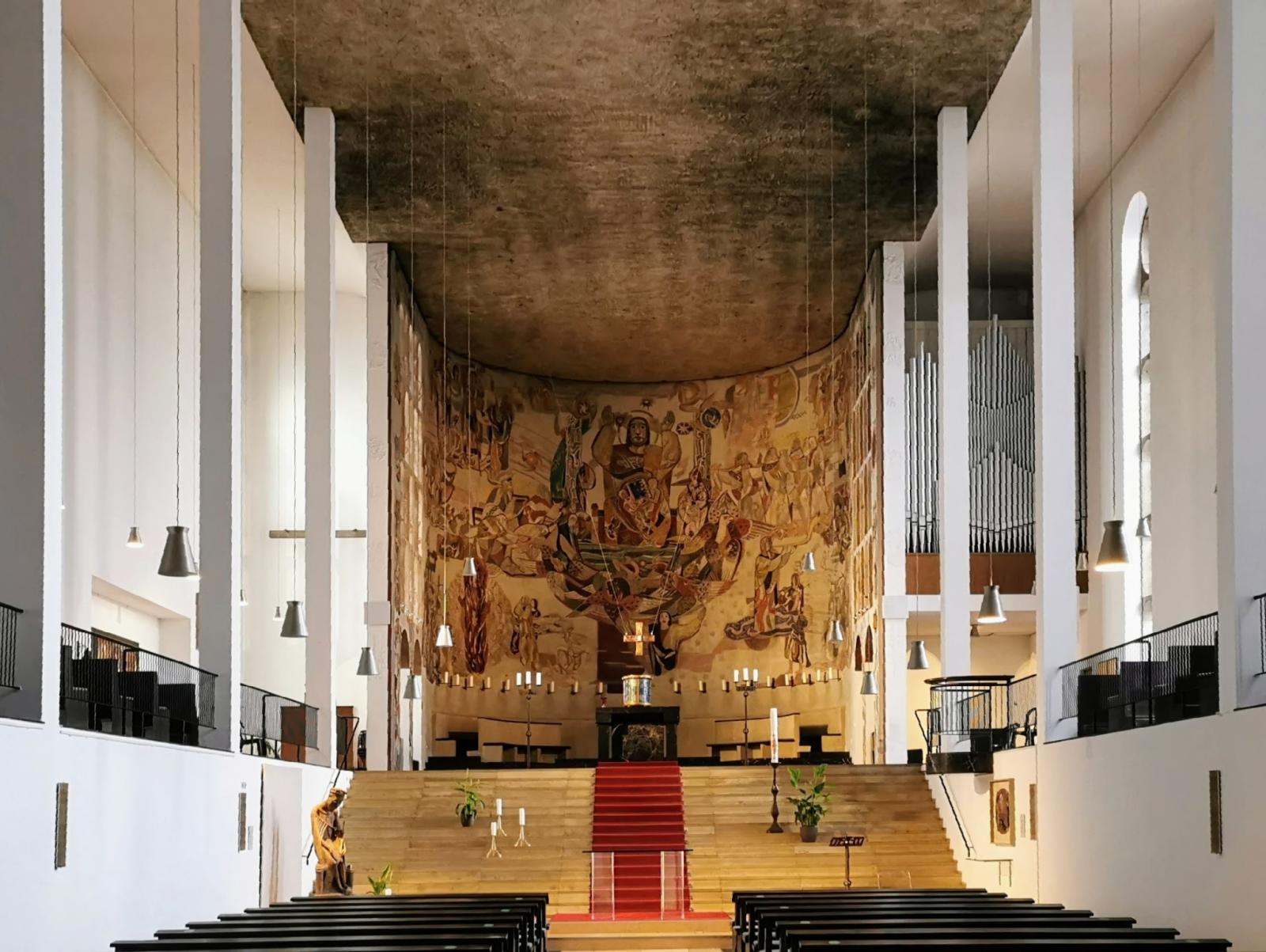 Blick zum Altar