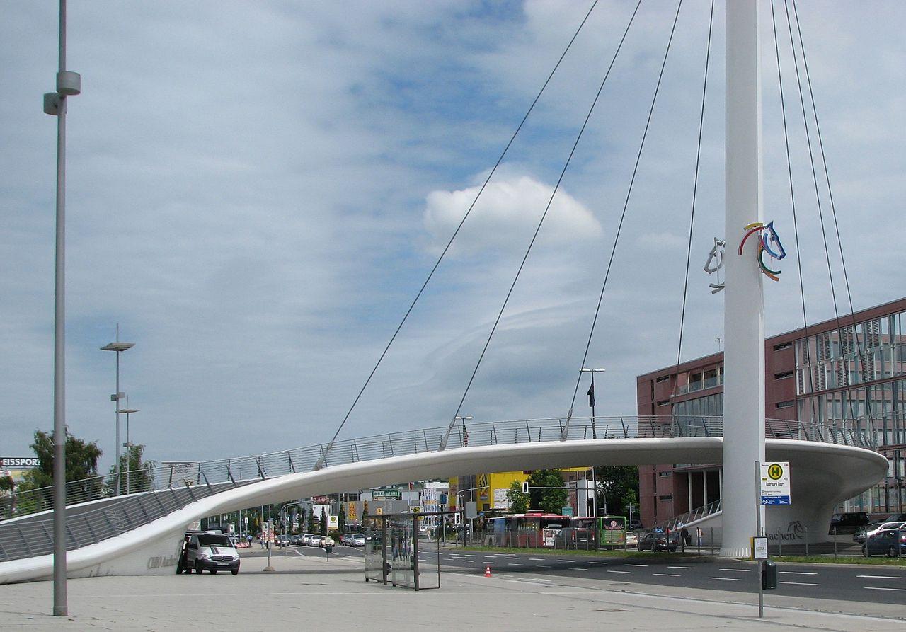 Neubau CHIO Brücke in Aachen