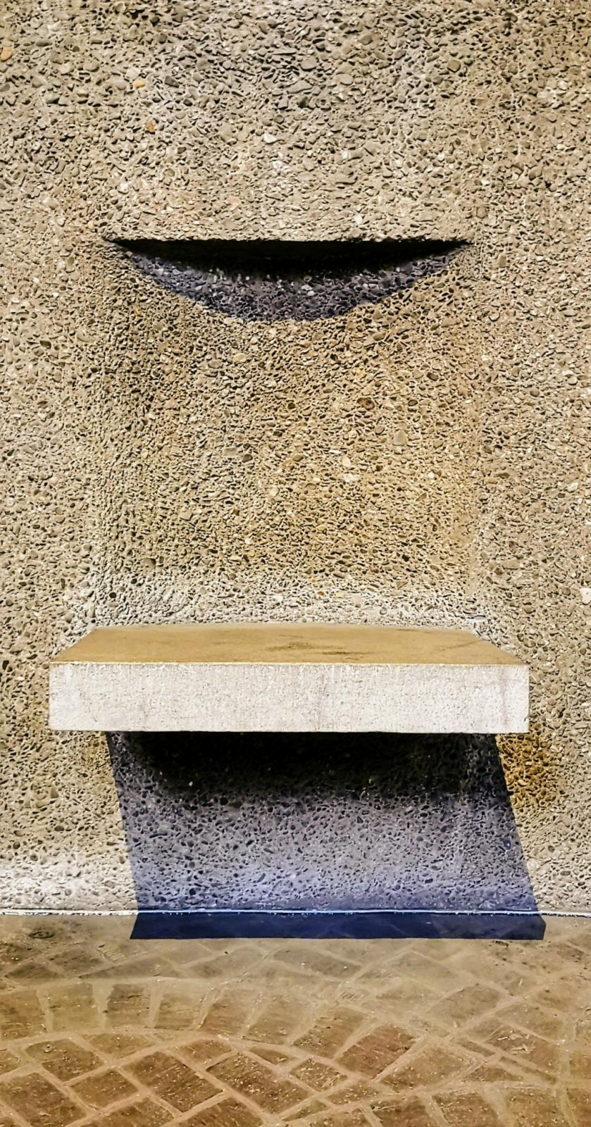 minimalistische Sitzbank