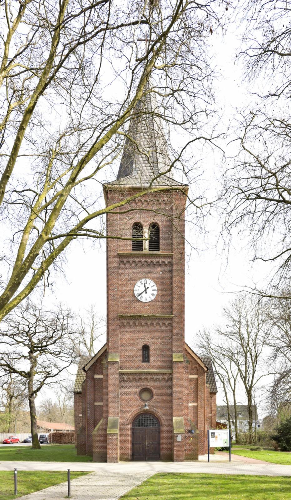 Turmansicht Bleckkirche in Gelsenkirchen
