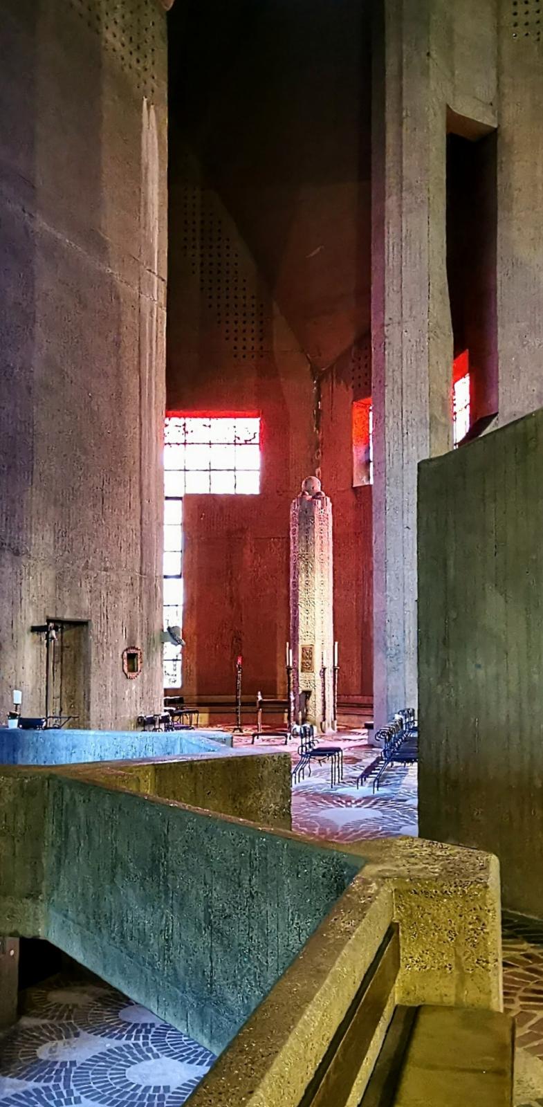 Blick Richtung Tabernakelkapelle