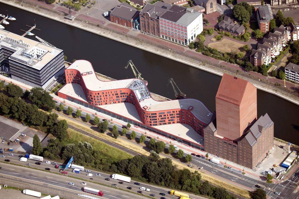 Luftansicht Landesarchiv NRW