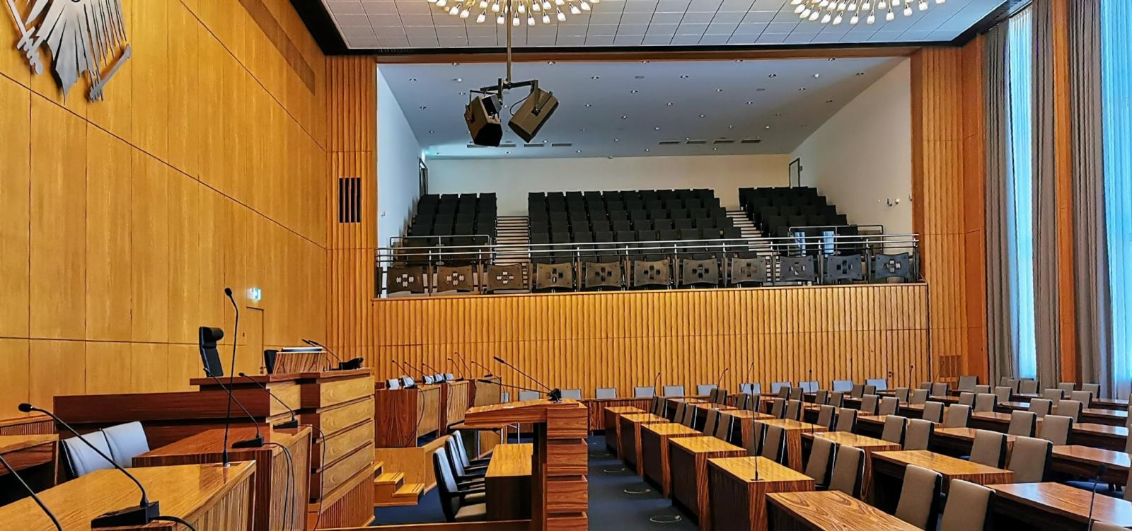 Ratssaal im Spanischen Bau