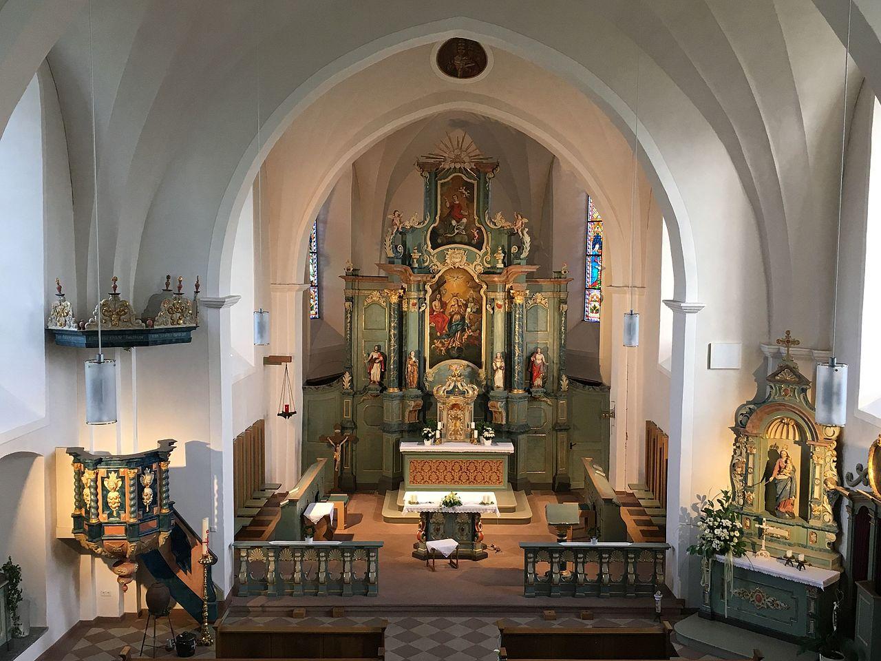 Innenansicht der Kirche