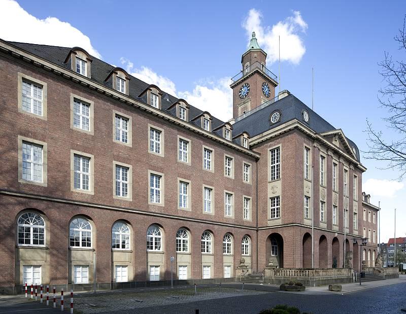 Südansicht Rathaus Herne