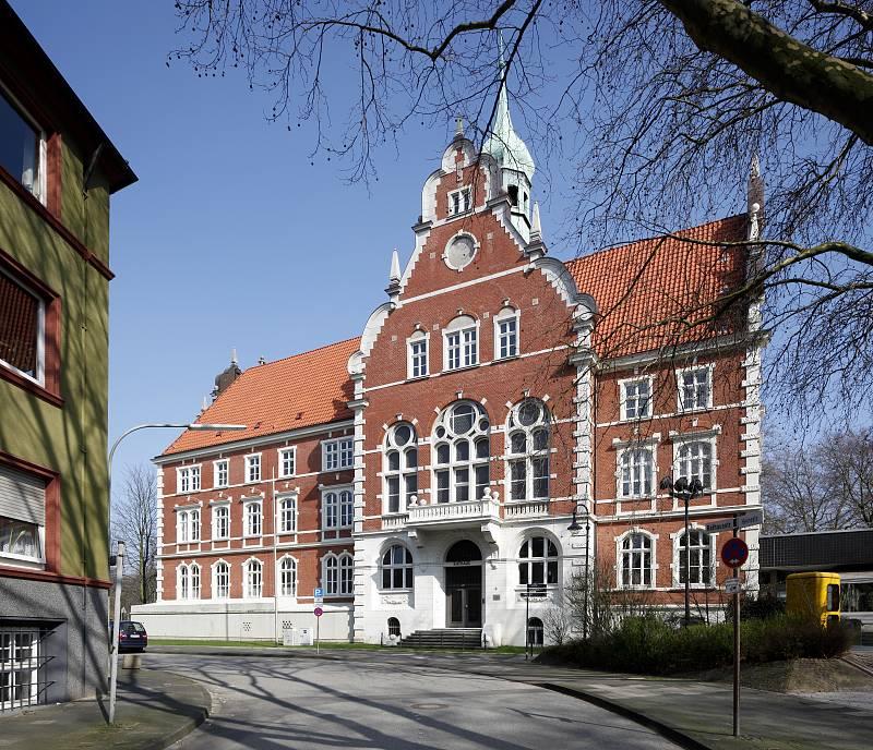 Westansicht Rathaus Herne-Wanne