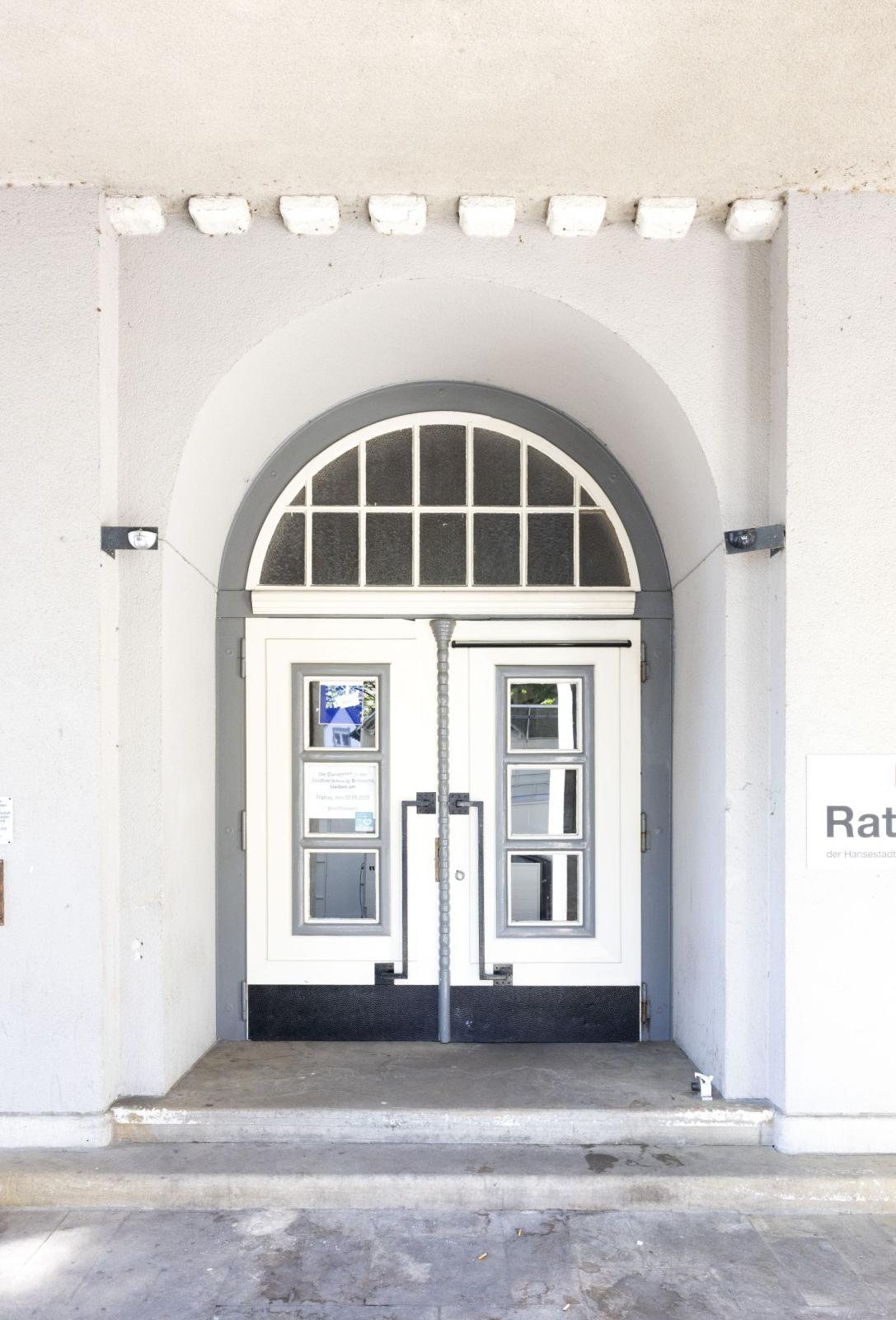 Neues Rathaus Schwerte, Haupteingang