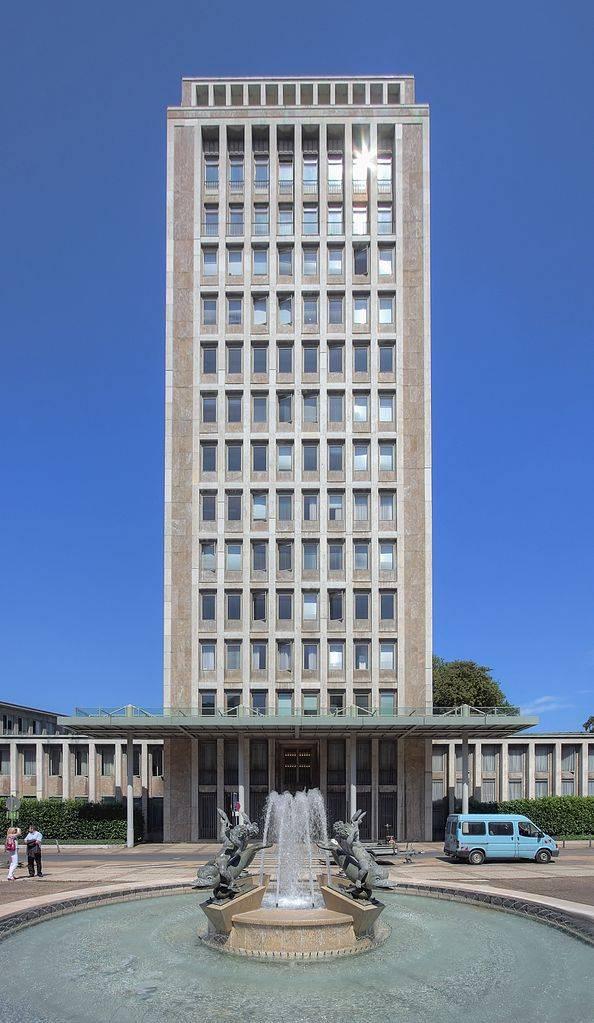 Ansicht vom Gereonshof (vor dem Umbau)