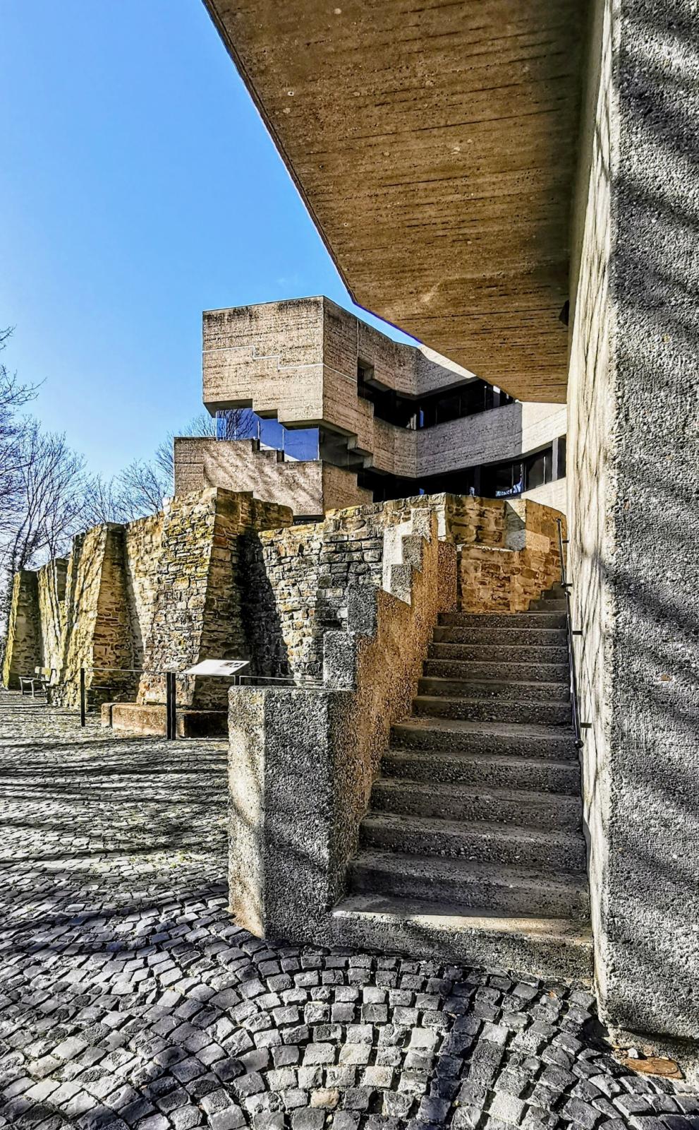 Detailansicht mit Treppe