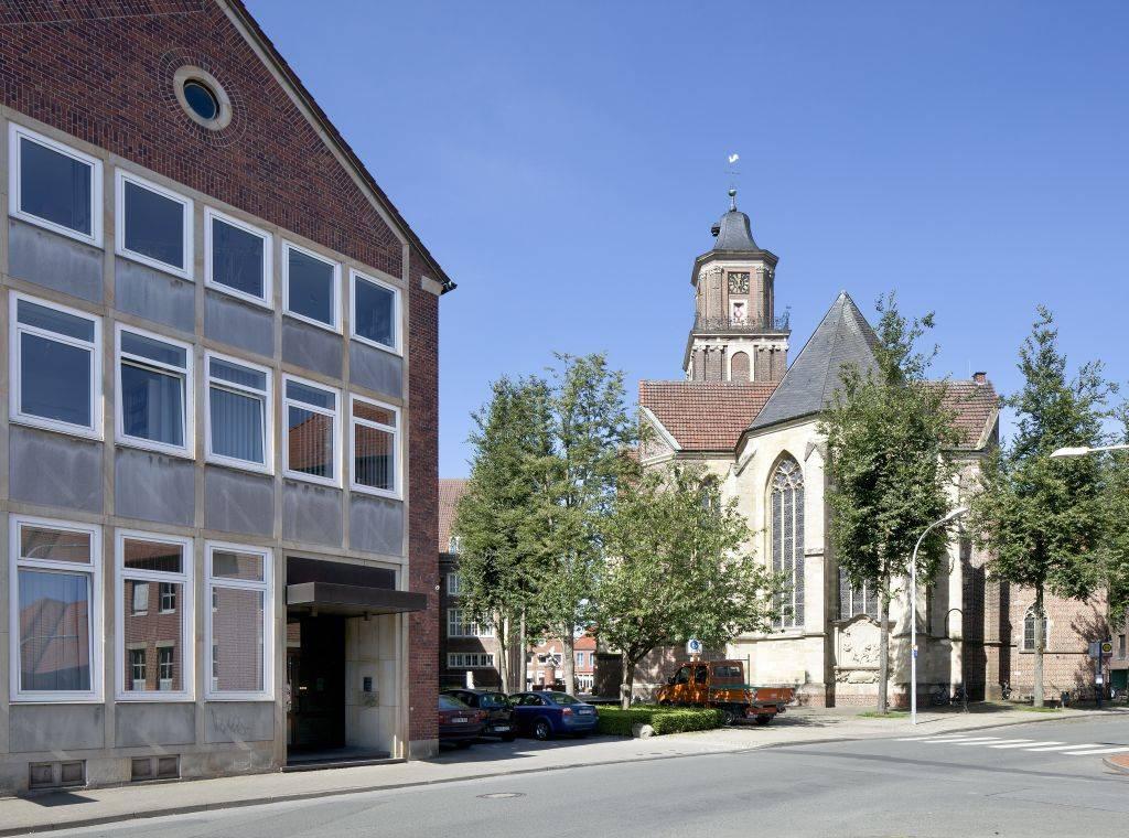 Blick auf den Chor von St. Lamberti