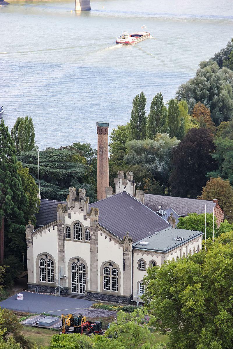 Ansicht Westfassade Altes Wasserwerk Bonn