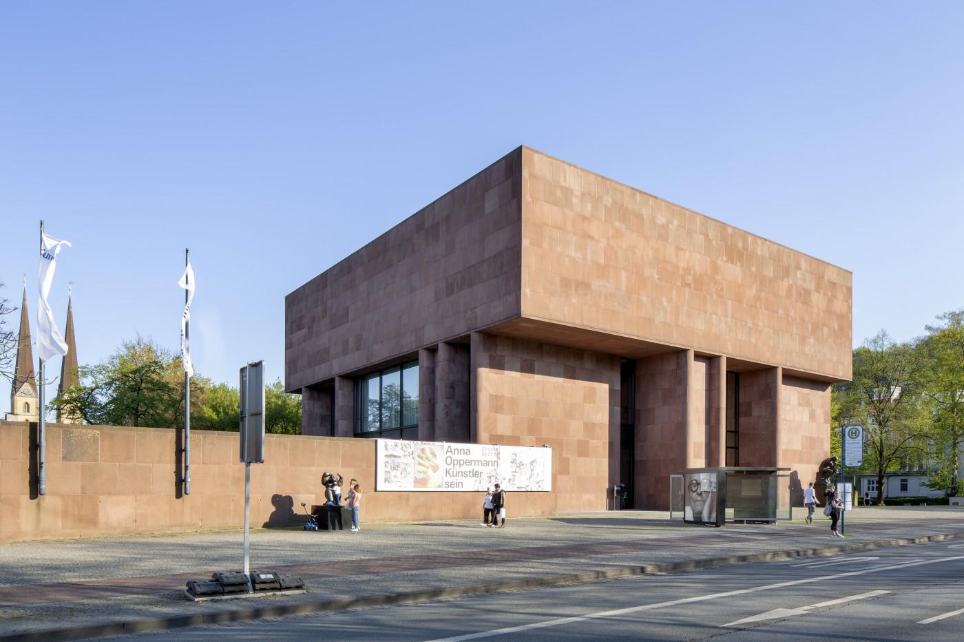 Eingangsseite Kunsthalle Bielefeld