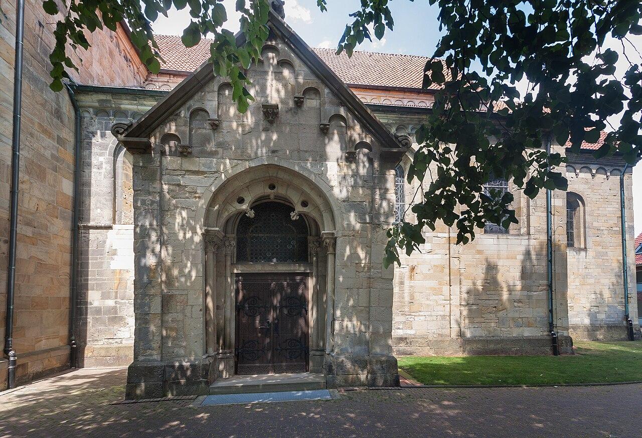 Südportal St. Brigida in Legden