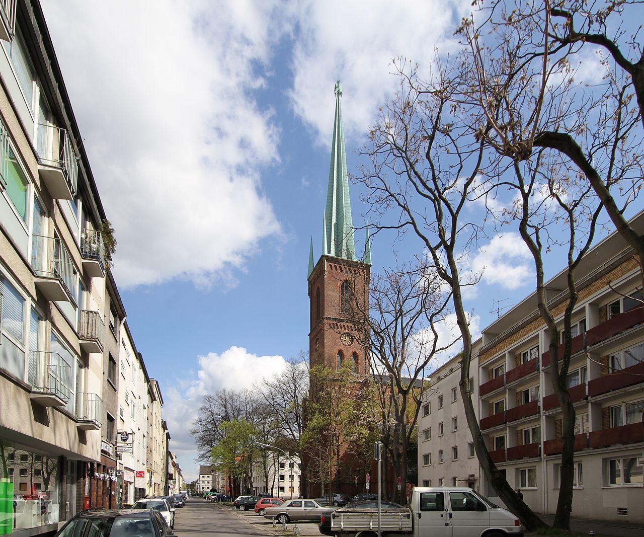 Ansicht von der Regentenstraße