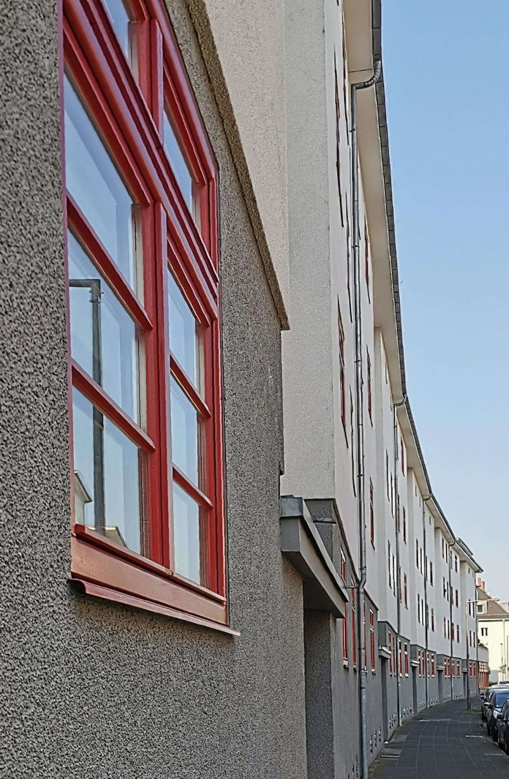 Straßenfassade Blauer Hof