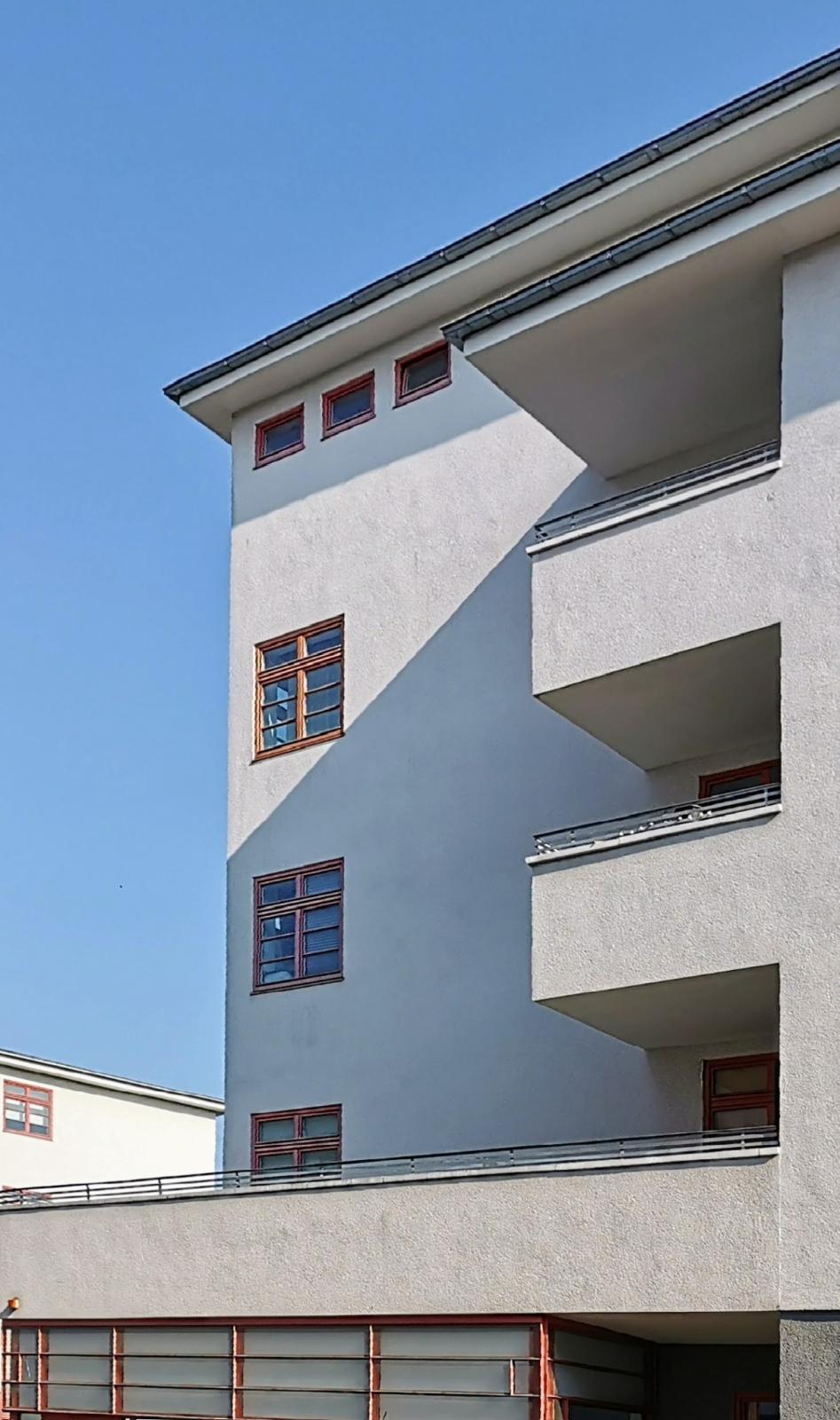 Fassadenausschnitt Blauer Hof