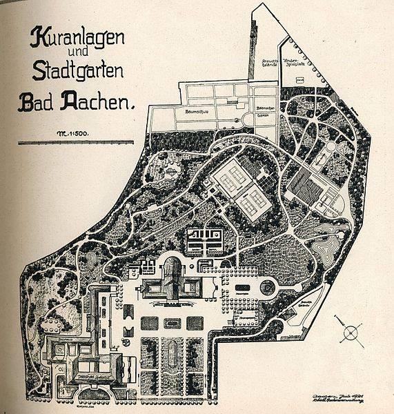 Stadtgartenplan von 1925