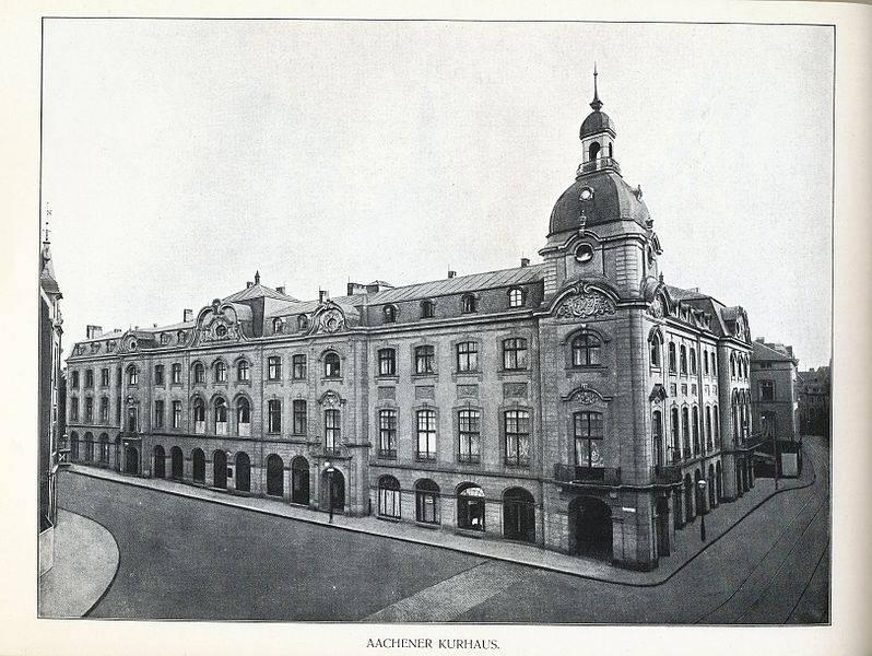 Altes Kurhaus in Aachen nach dem Umbau, um 1905