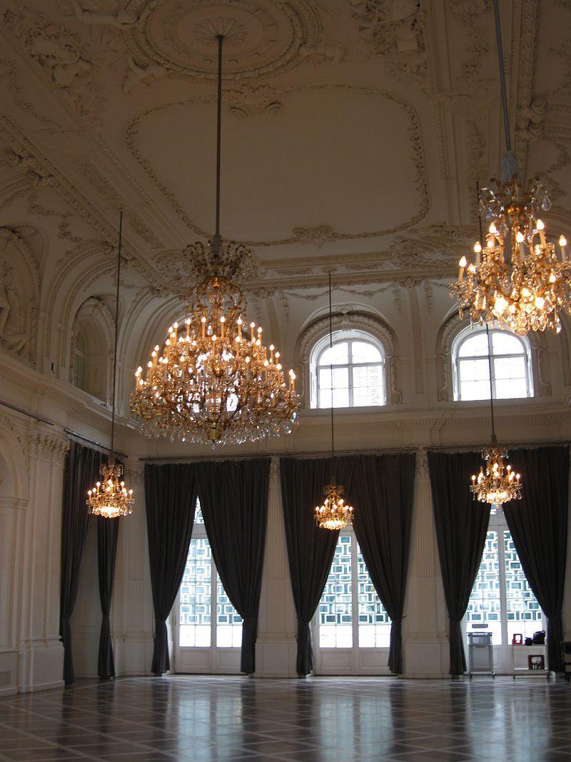 rekonstruierter Ballsaal des Alten Kurhauses in Aachen