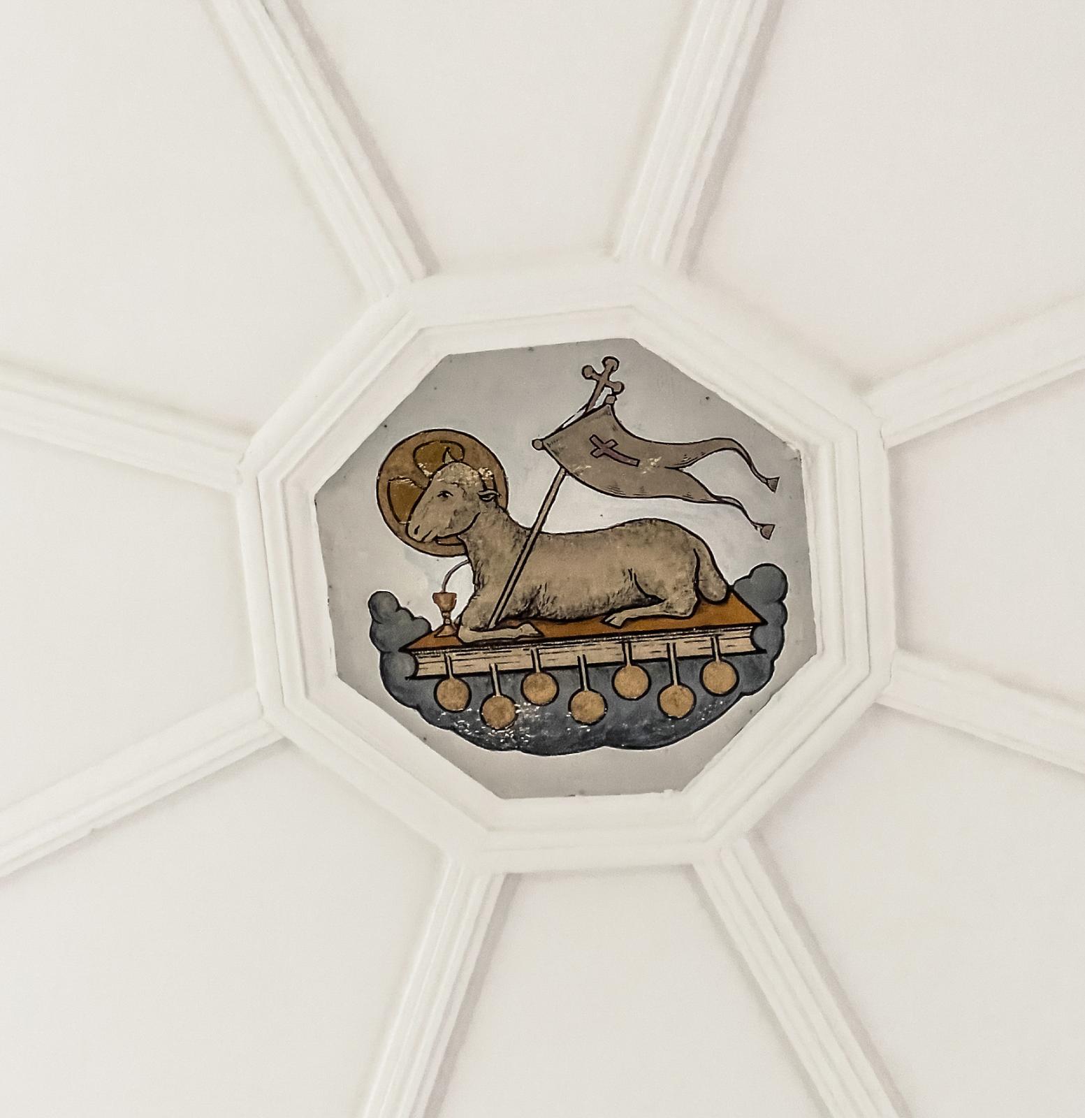 Wappen an der Decke der Marienkapelle Visbeck