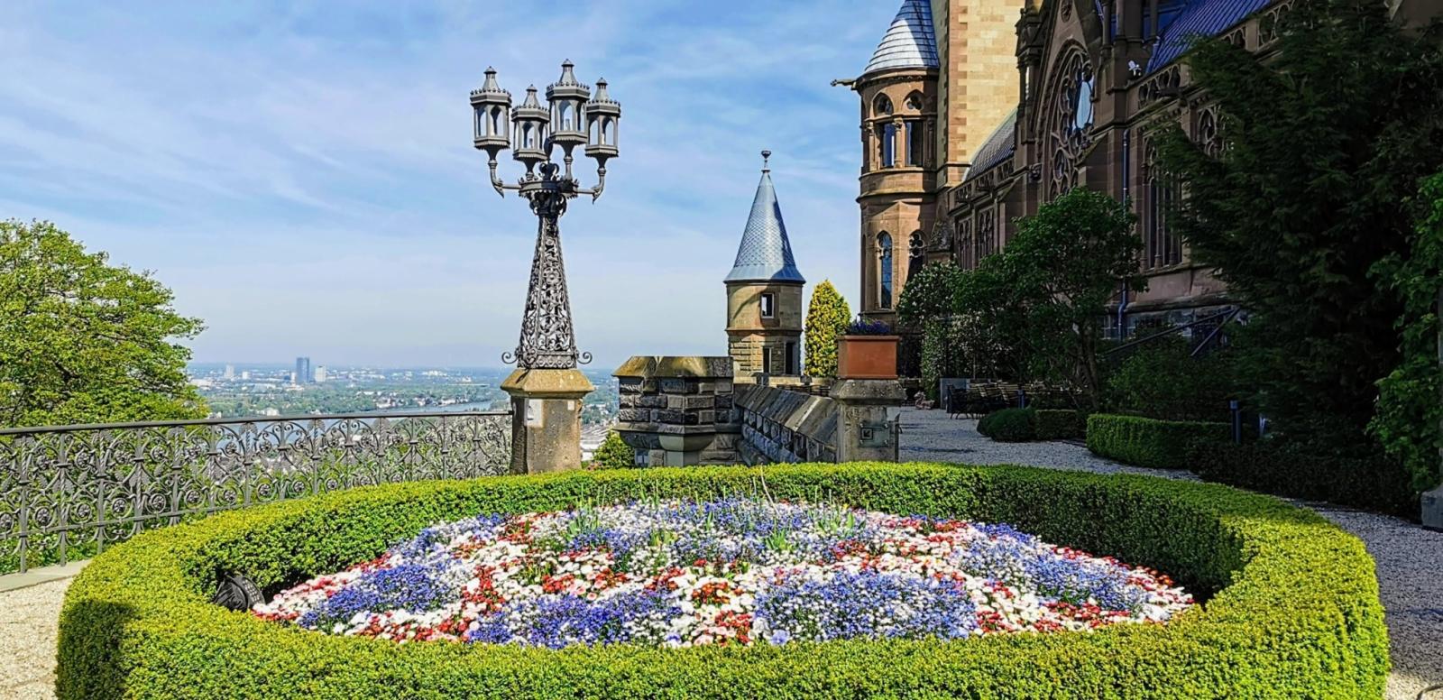 Blick von der Venusterrasse nach Bonn