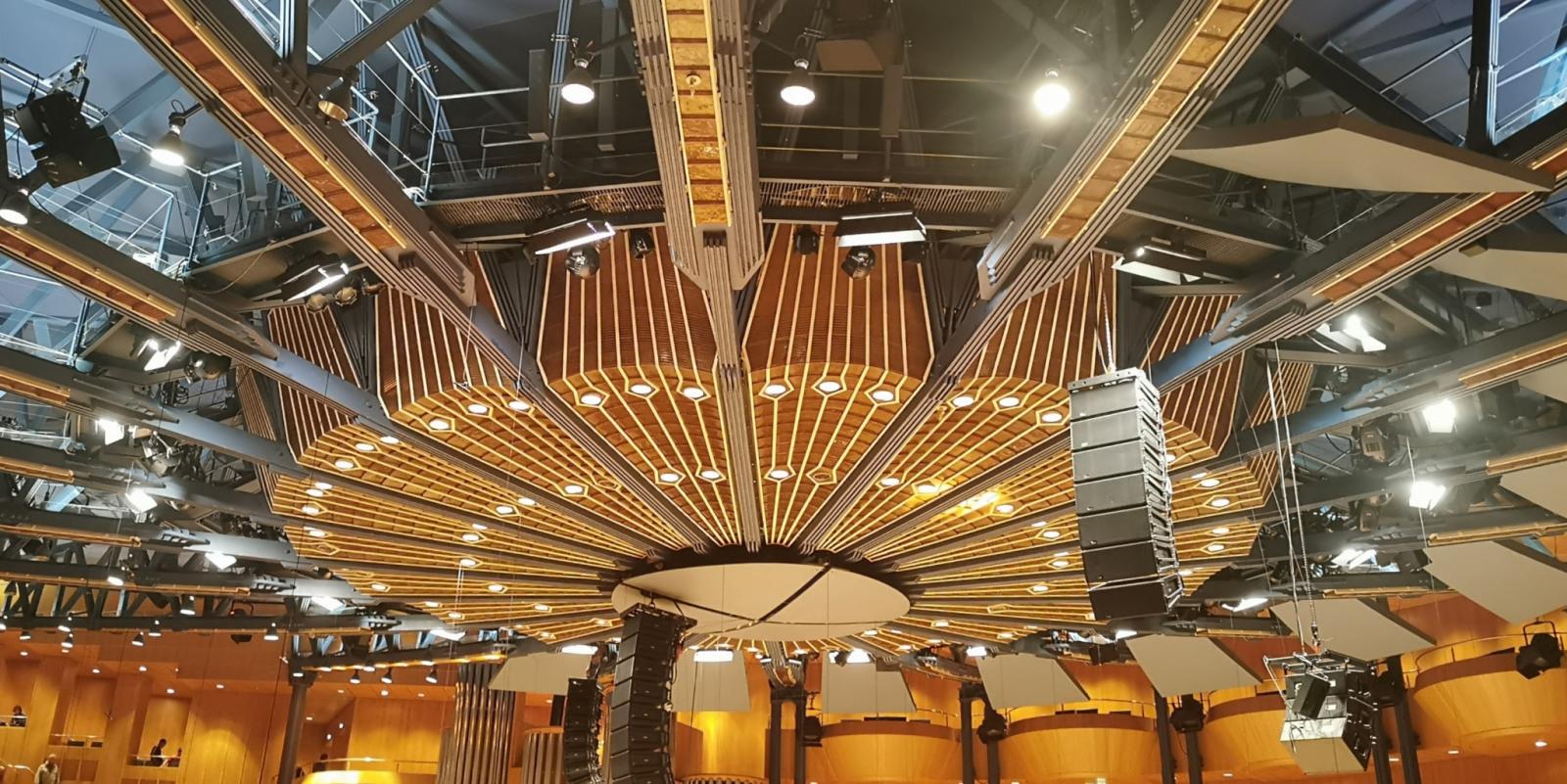 Deckenansicht Konzertsaal