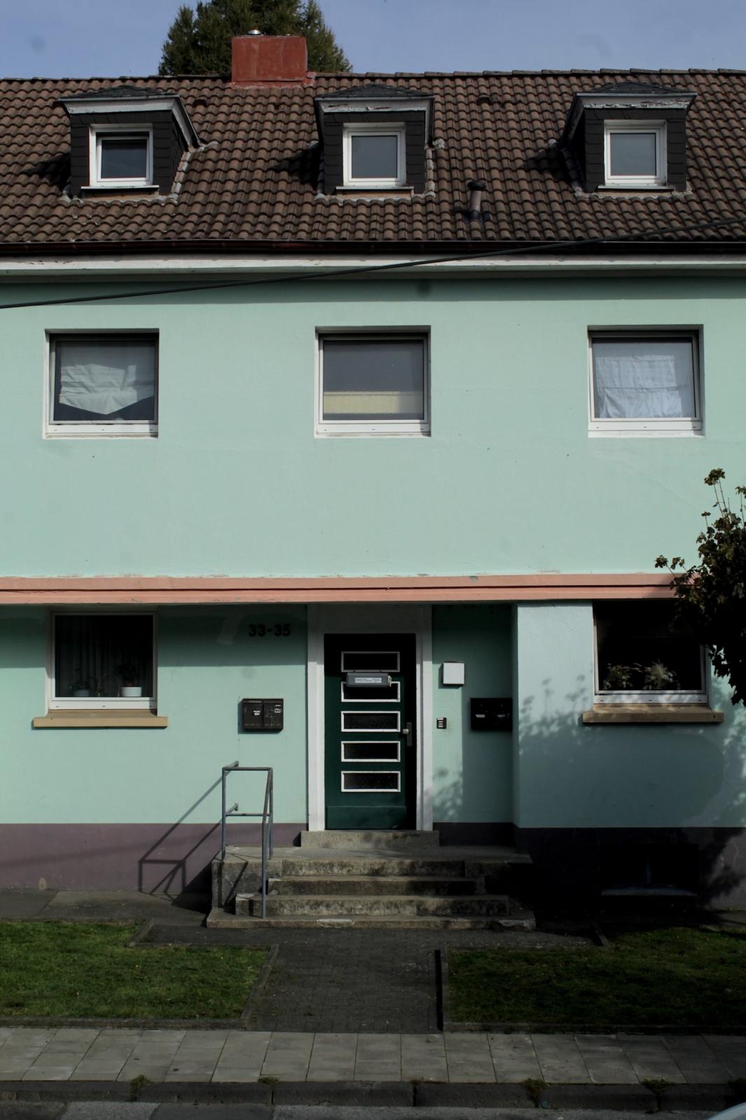 typischer Hauseingang, Siedlung Neuenhof